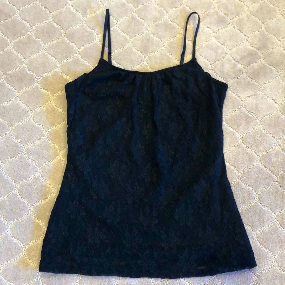 The Limited Black Lace Camisole
